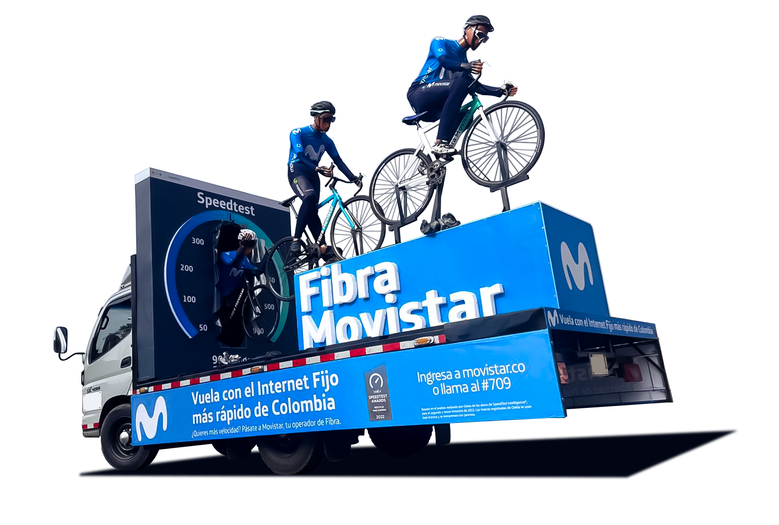 Montajes especiales de publicidad OOH