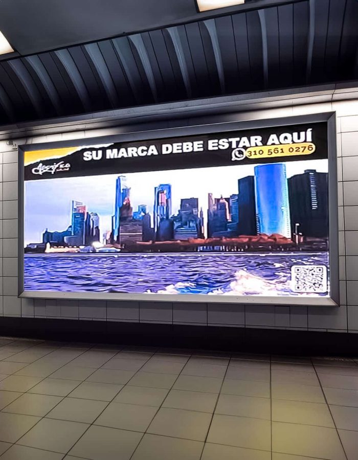 Pantalla LED - Estación