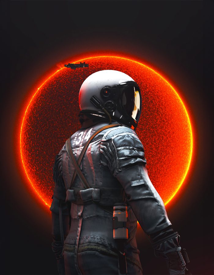 Astronauta Neón